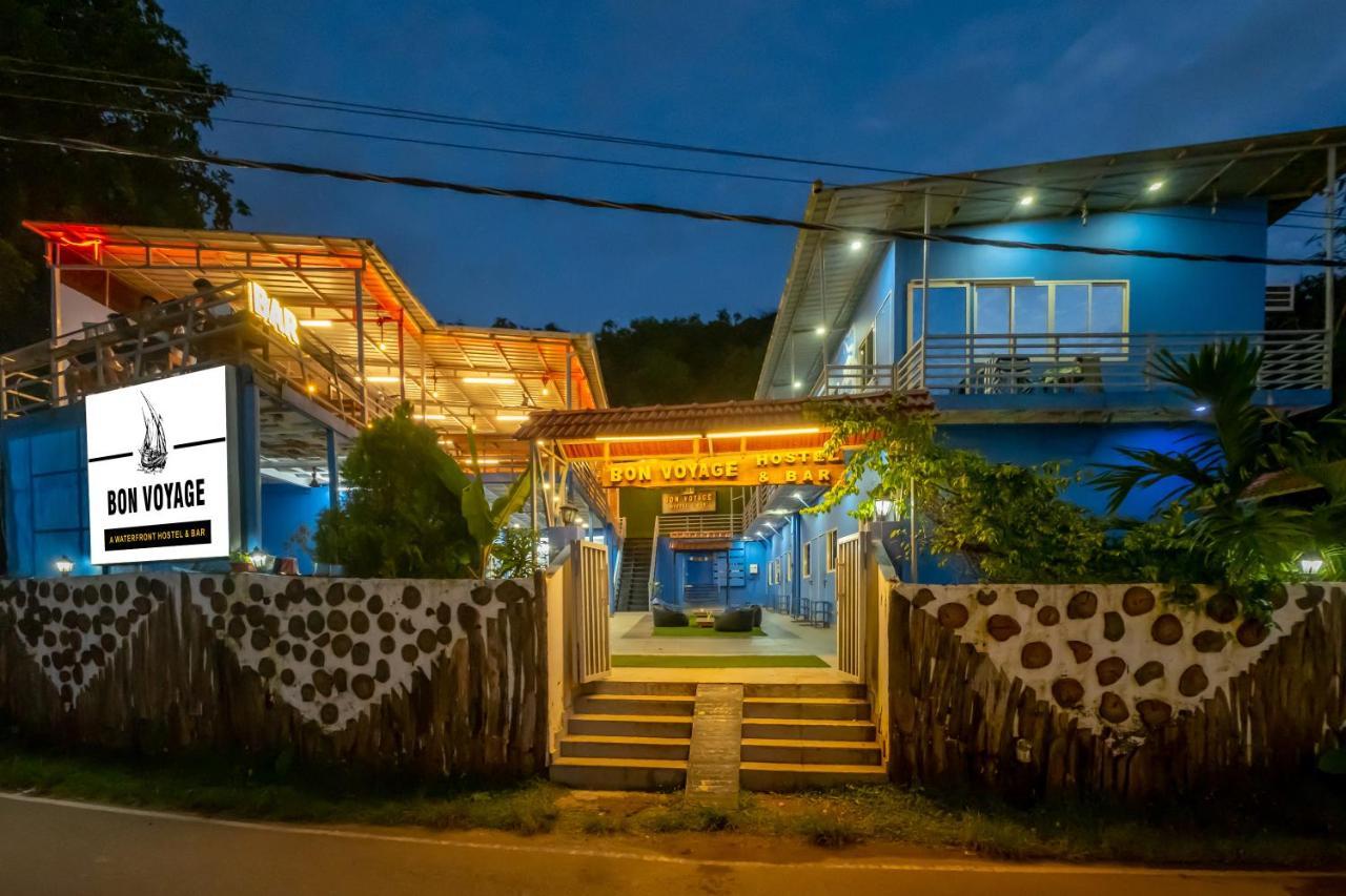 Bon Voyage Sea View Hostel Vagator Kültér fotó
